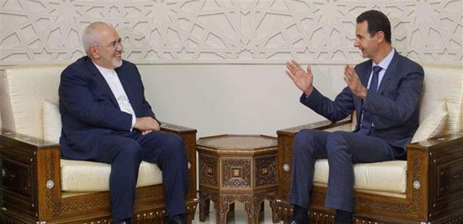 مشاورات للأسد وظريف في دمشق قبل "القمة الثلاثية".. هذا ما أكده الطرفان
