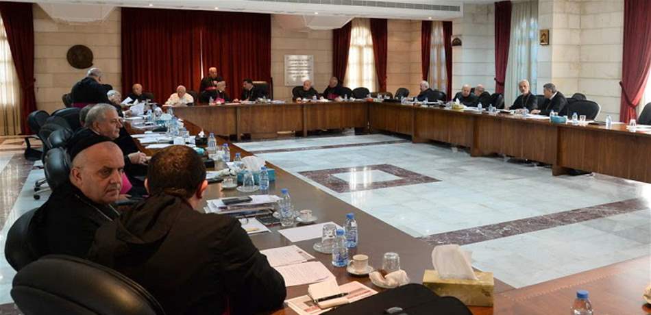 المطارنة الموارنة: على السياسيين تسهيل تأليف حكومة تقوم بواجباتها الملحة