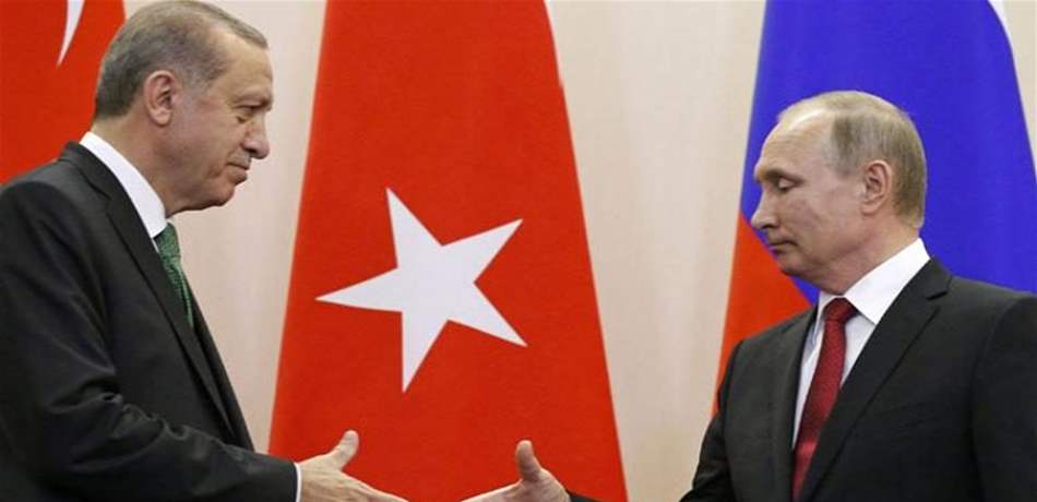 اردوغان يلتقي بوتين الاثنين في سوتشي لبحث الملف السوري 
