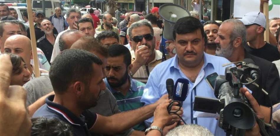 نقيب السائقين في الشمال: اعتصامنا هو أول رسالة 