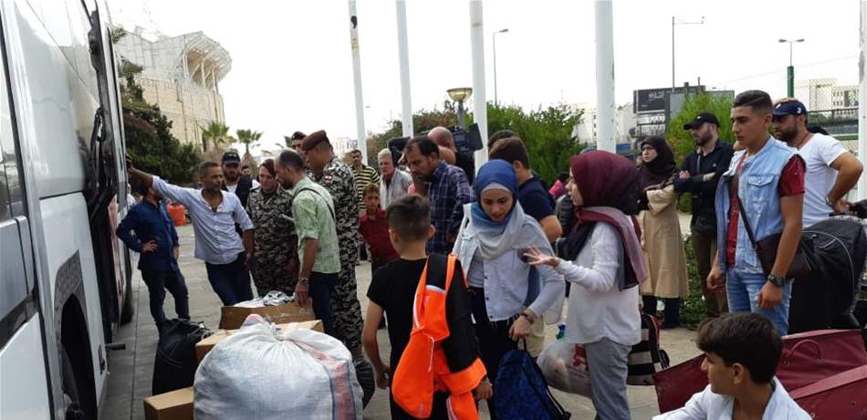 الأمن العام: تأمين العودة الطوعية لـ427 نازحاً سورياً