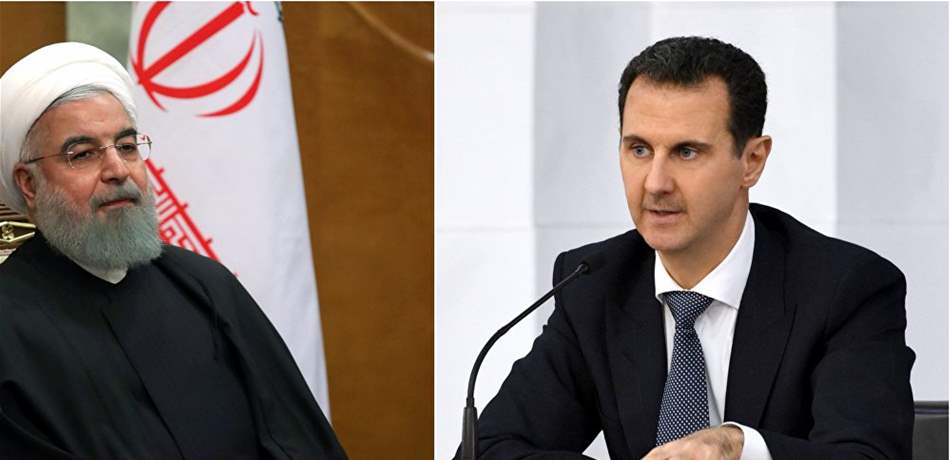 برقية من الأسد لروحاني.. هذا ما جاء فيها
