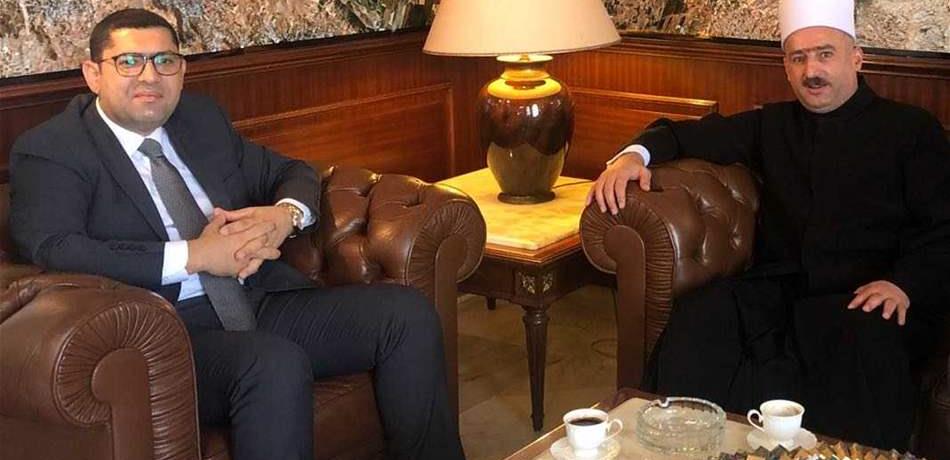 عبد الخالق يزور محافظ جبل لبنان