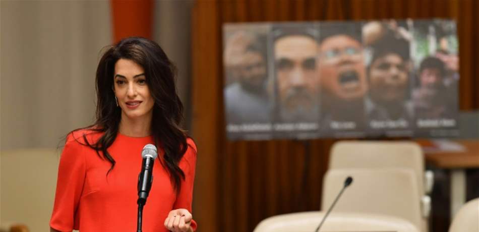 أمل كلوني توجّه رسالة الى زعيمة سياسية.. ماذا جاء فيها؟