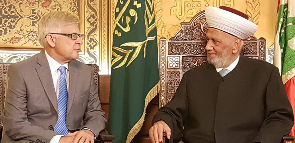 زاسيبكين من دار الفتوى.. هذا ما تفعله روسيا في الملف الحكومي