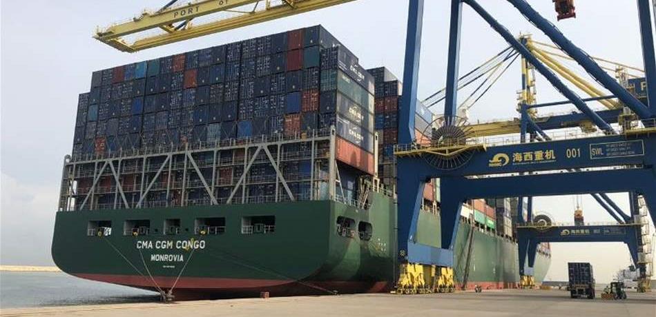  وصول السفينة الضخمة Cmacgm Congo الى مرفأ طرابلس.. هذه مهمتها