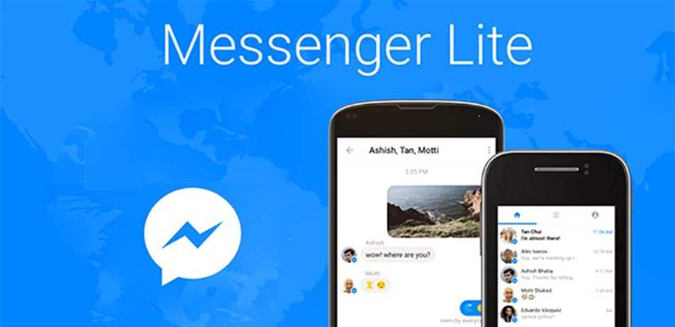 فيسبوك يطلق Messenger Lite لنظام ios