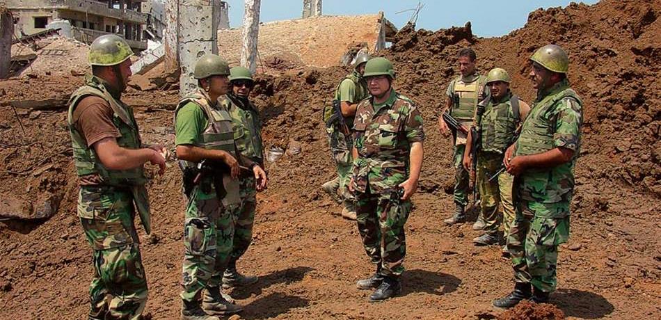 على طريق عيناتا الأرز.. هذا ما عثر عليه فوج الهندسة في الجيش
