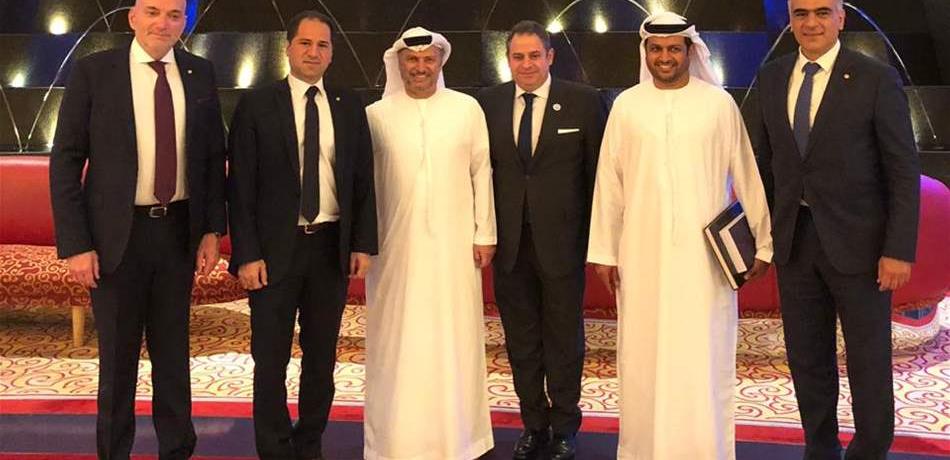 سامي الجميل في الامارات تلبية لدعوة رسمية
