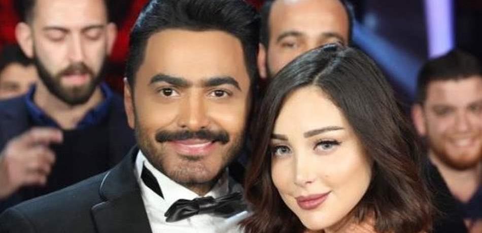 بسمة بوسيل تعلق على مرض تامر حسني... ماذا قالت عنه؟ (صورة)