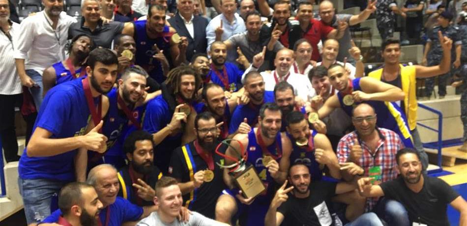الرياضي بيروت بطلًا لكأس السوبر في كرة السلة (صور)