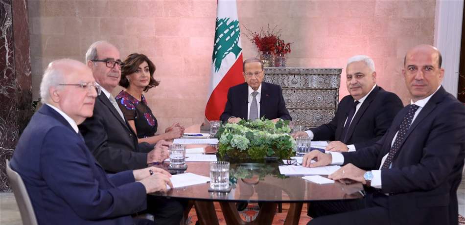 عون: النواب الـ6 أفراد تجمعوا موخراً ونريد لرئيس الحكومة أن يكون قويّاً