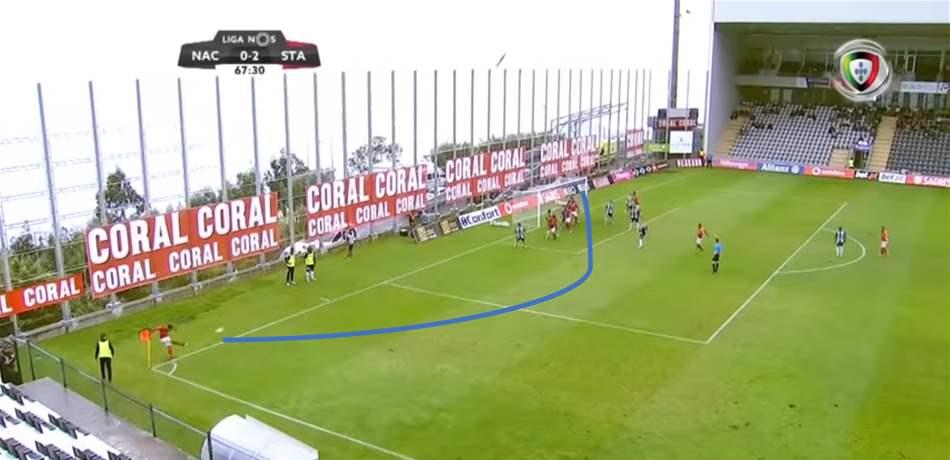 لاعب عربي يسجّل أجمل هدف في الدوري البرتغالي! (فيديو)