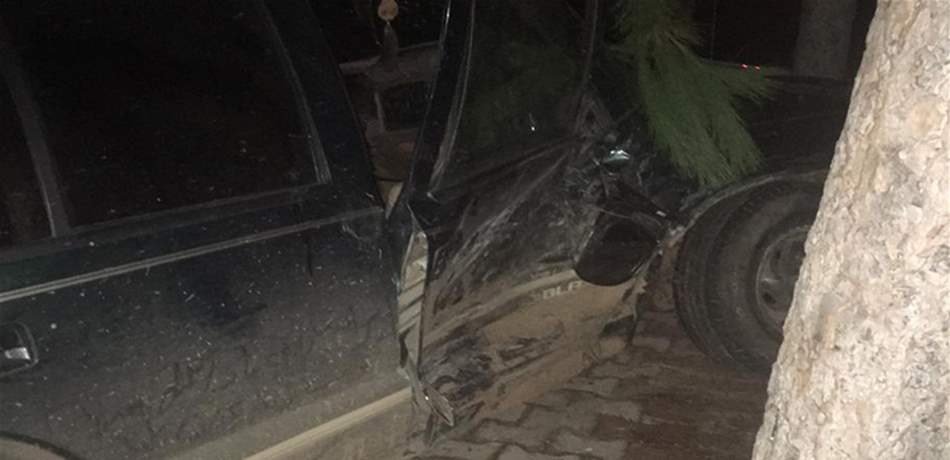 ٥ جرحى في حادث سير في الضنية (صور)