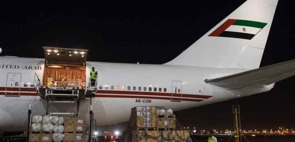 جسر جوي إماراتي لمساعدة متضرري السيول في الأردن