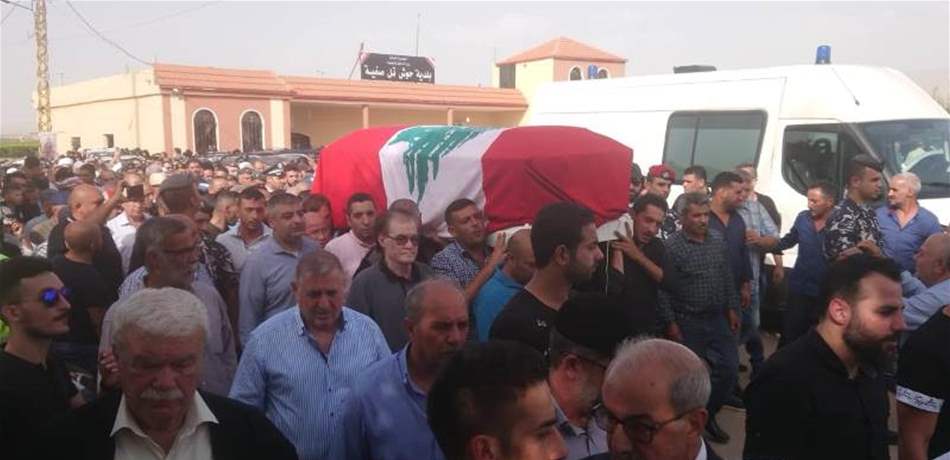 حوش تل صفية تودع العريف الشهيد يوسف علي فرج
