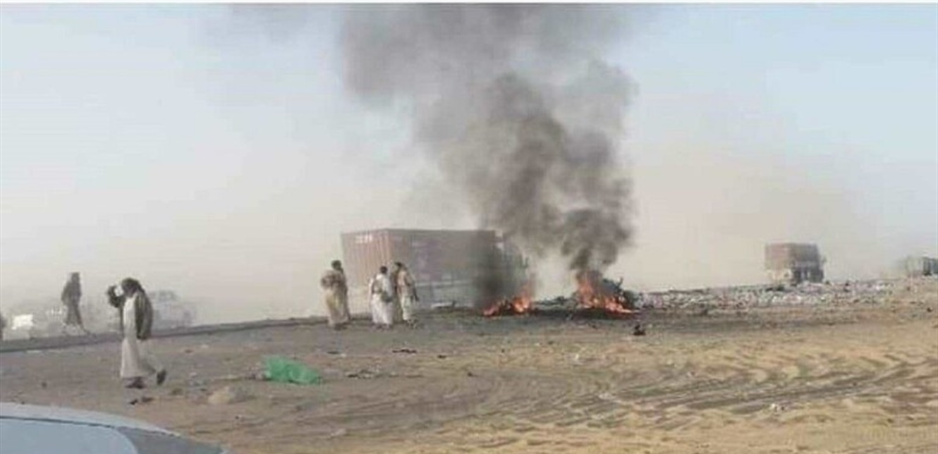تفجير يستهدف قافلة ذخائر سعودية في مأرب