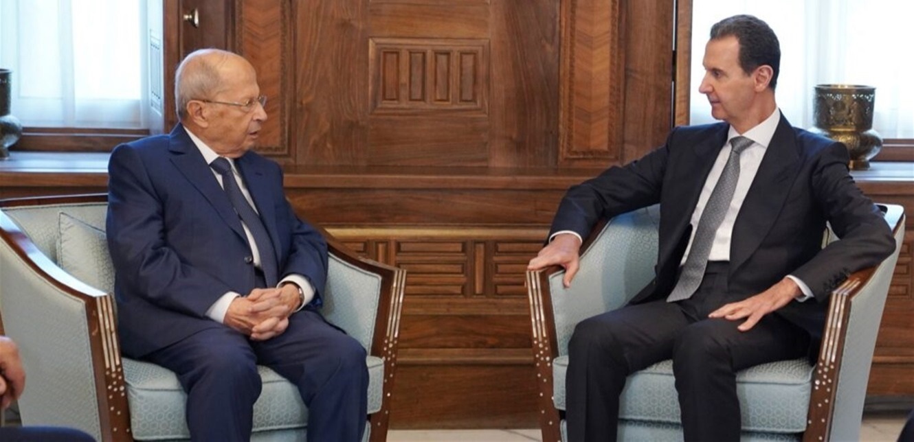 بـصراحة.. هذا ما قاله عون عن نصرالله أمام الأسد