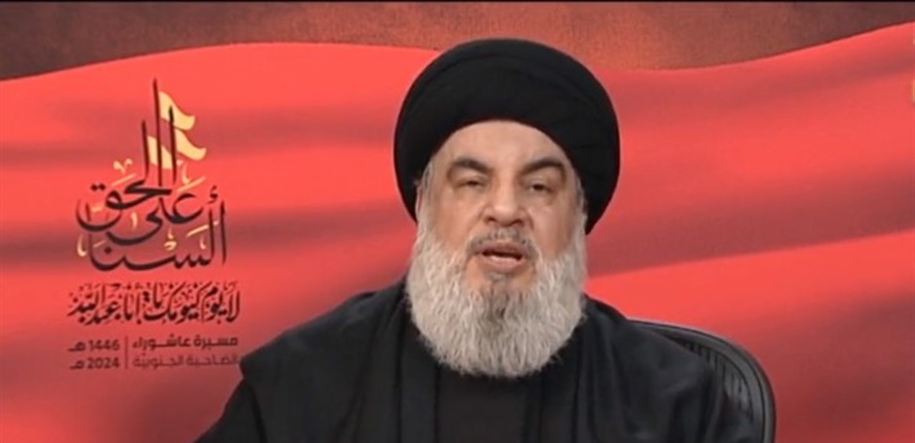 نصرالله يُهدد إسرائيل: لن يبقى لديكم دبابات إن فكرتكم بشن حرب ضد لبنان