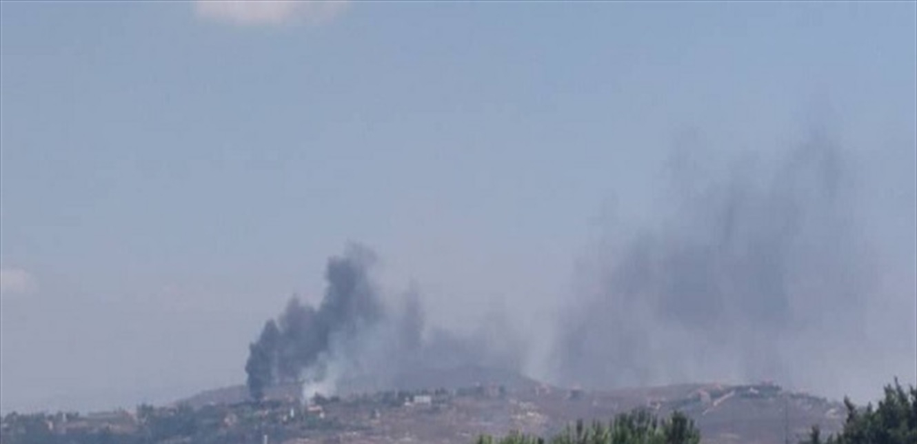 بالصور والفيديو... حريق كبير في محطة مشروع الطيبة