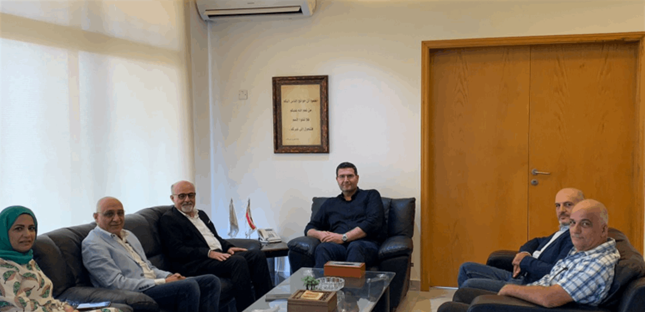 وزير الزراعة استقبل وفدا من مكتب النقابات والمهن الحرة في أمل