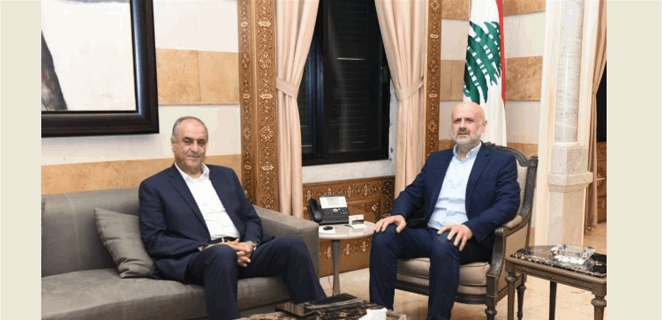 محمد سليمان زار وزير الداخلية وجرى البحث في الأوضاع العامة 