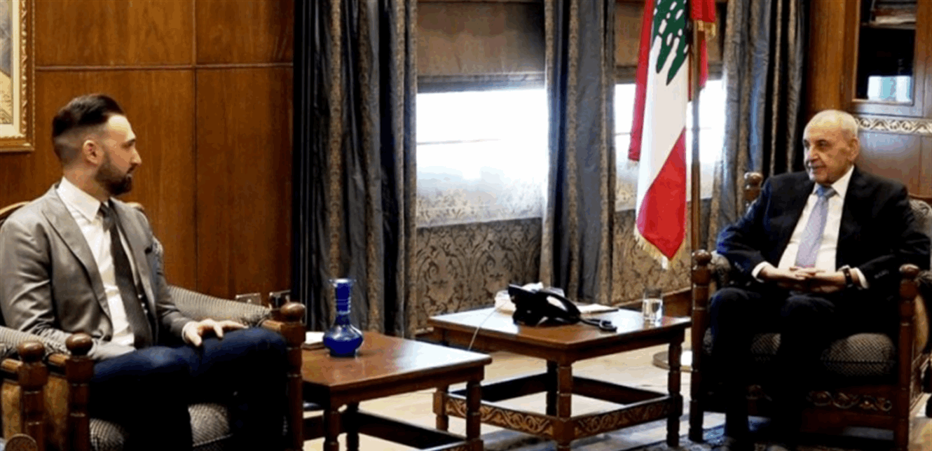 تيمورجنبلاط زار عين التينة على رأس وفد من اللقاء الديمقراطي 