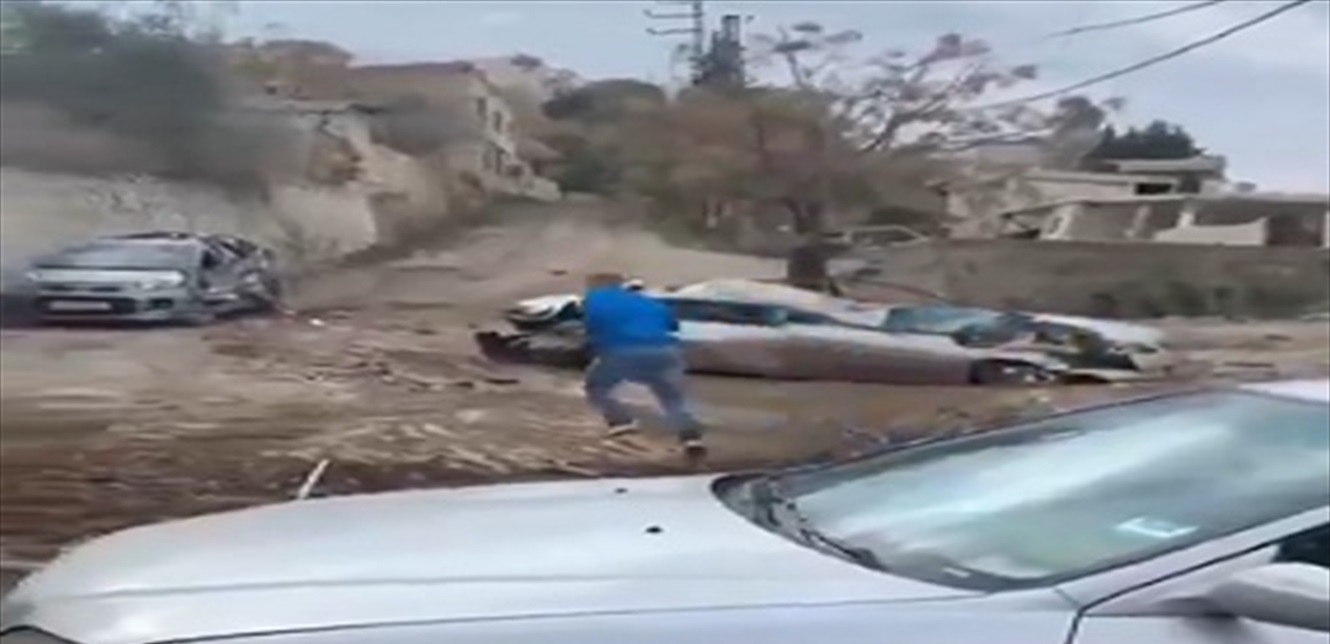 فيديو من الخيام... شاهدوا كيف أطلق العدوّ النار لحظة قدوم شبان إلى البلدة