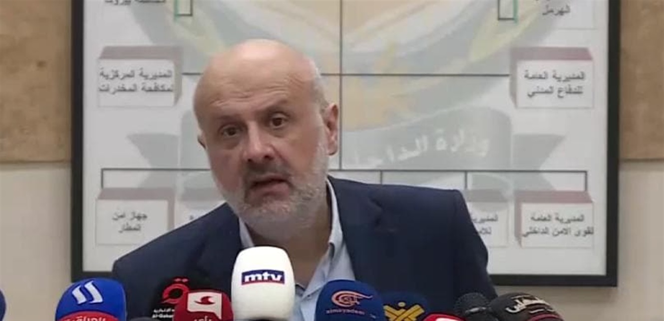 عن الجرائم الأخيرة التي حصلت... هذا ما أعلنه وزير الداخليّة