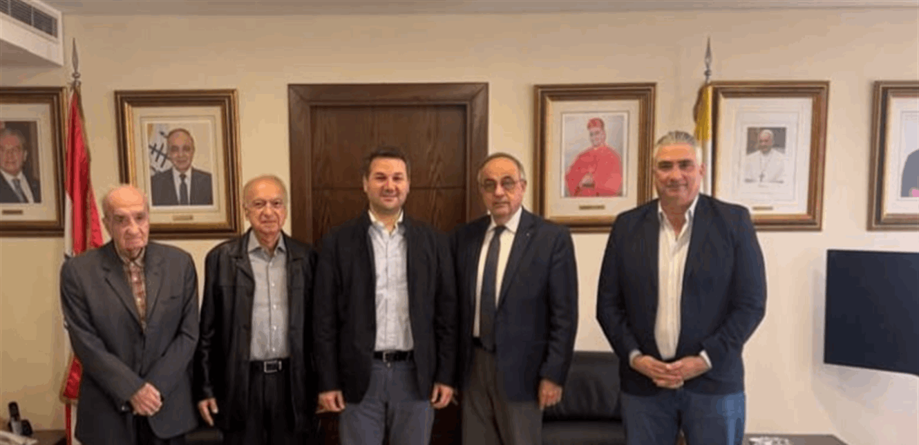 لقاء بين رئيس المجلس العام الماروني ونديم الجميل تمحور حول الانتخابات البلدية