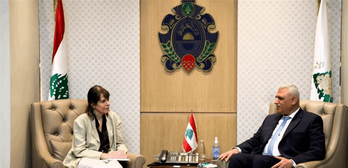 اللواء شقير استقبل رئيسة اللجنة الدولية للصليب الأحمر