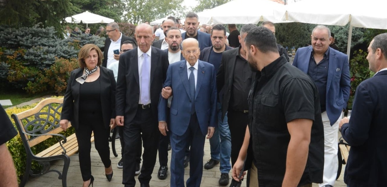 عون وباسيل في كفردبيان: السدود السبيل الوحيد لإنهاء أزمة المياه
