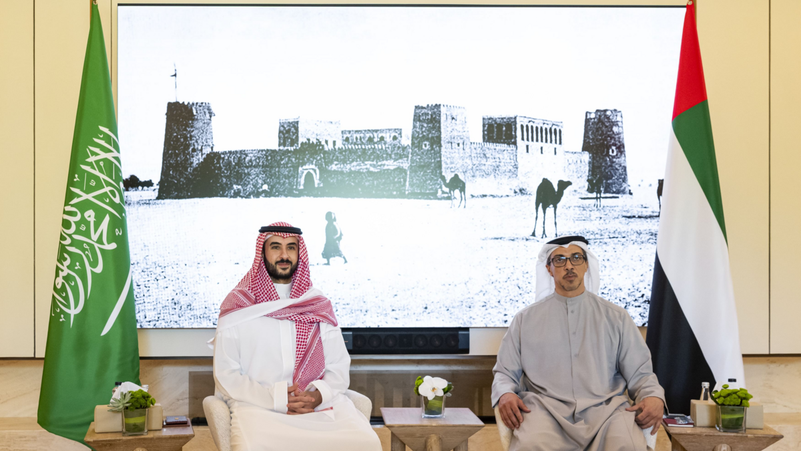  الأوضاع في المنطقة بين وزير الدفاع السعودي ونائب رئيس الإمارات