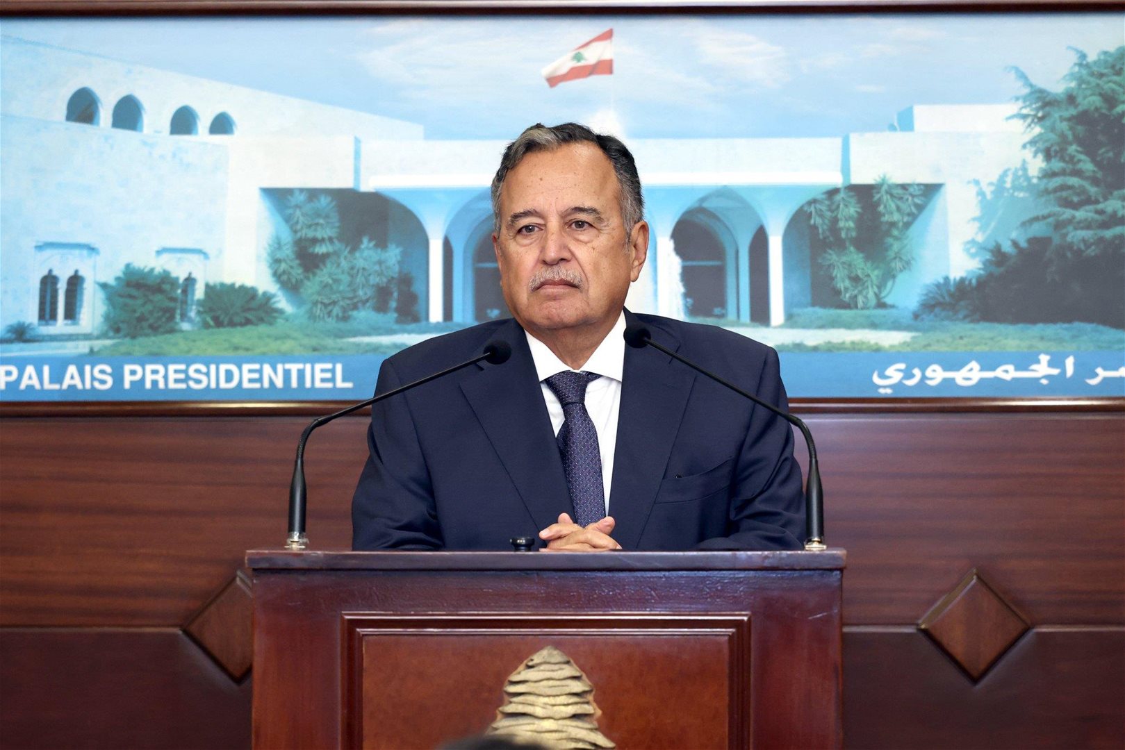 فهمي من بعبدا: سيتم تكثيف النشاط السياسي والدبلوماسي بشأن لبنان 