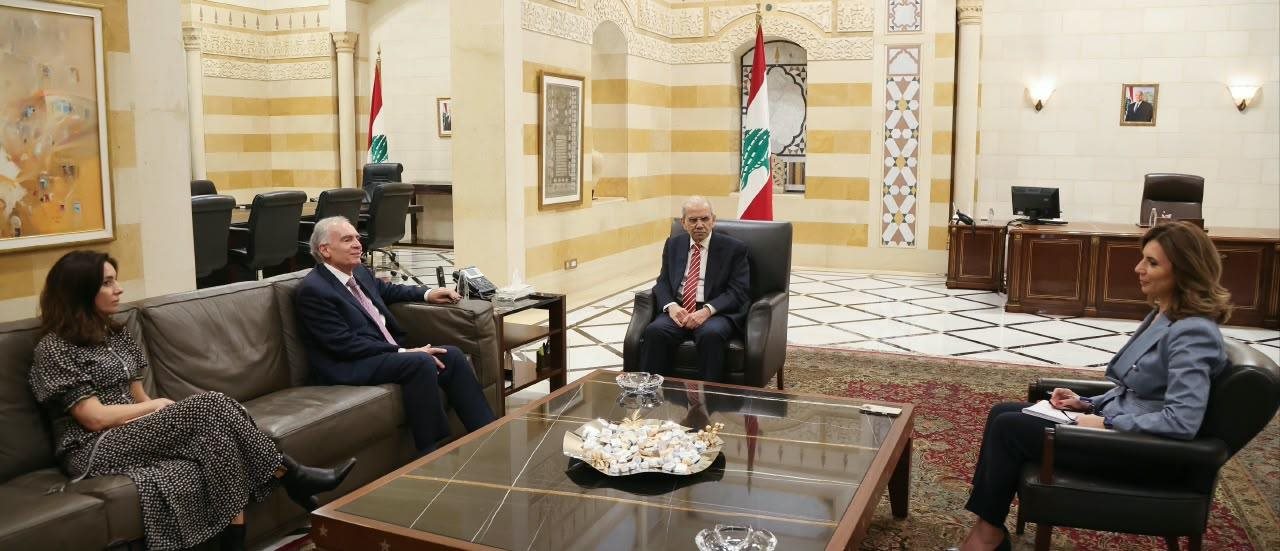 سلام استقبل ممثل الأمين العام للأمم المتحدة وفهمي: لمُواصلة الدعم العربي للبنان