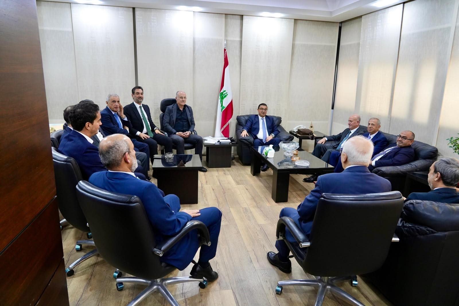 مدعي عام التمييز التقى وفداً من النواب السنة