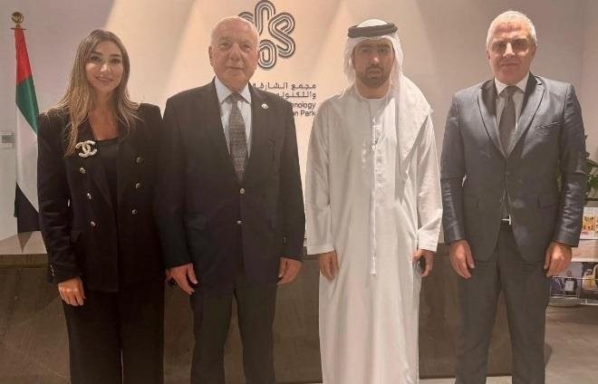 غرفة طرابلس الكبرى تبحث مع مجمع الشارقة للبحوث والتكنولوجيا والابتكار في آفاق التعاون