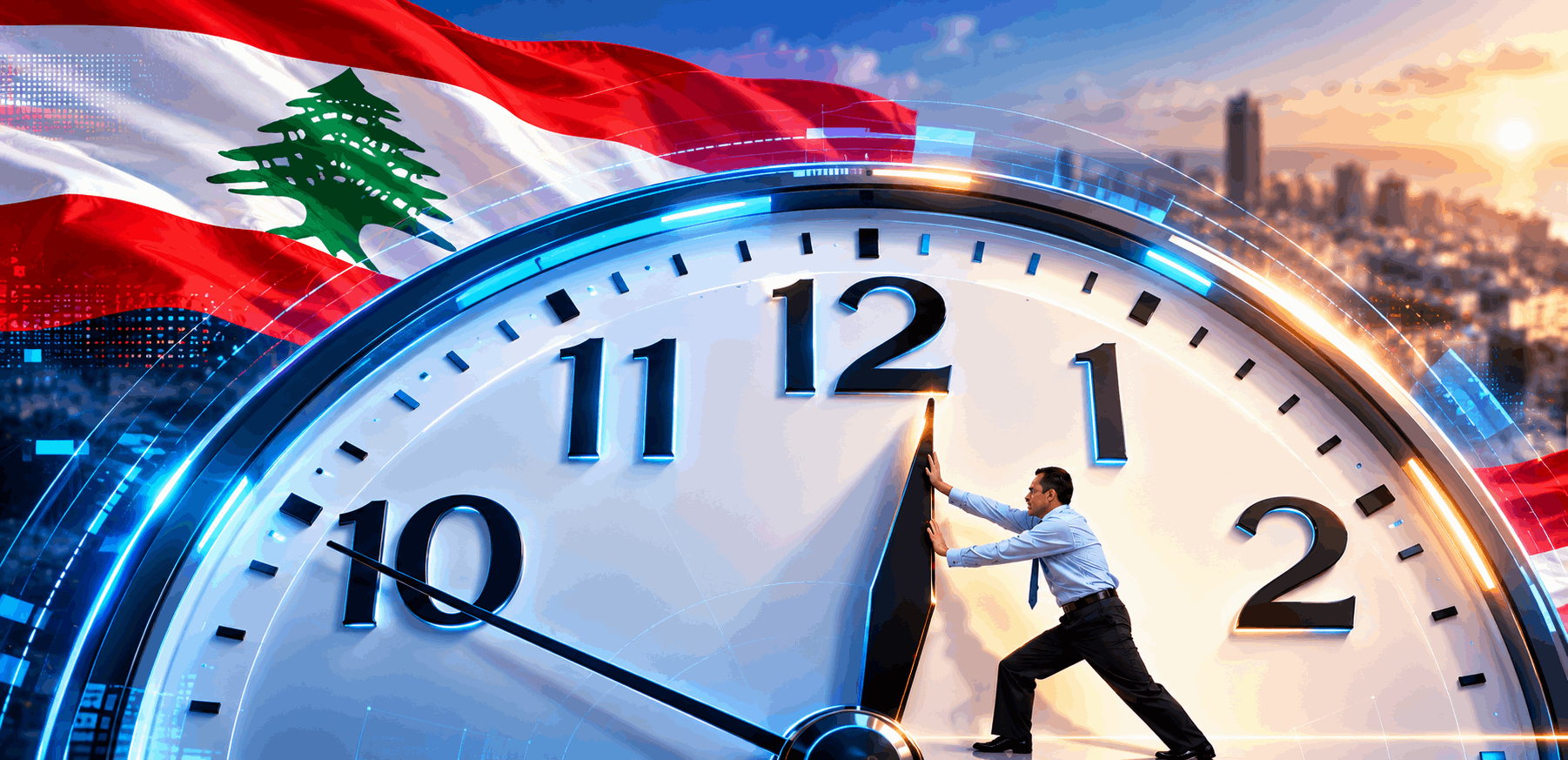 تذكير بتأخير الساعة ساعة واحدة منتصف هذه الليلة