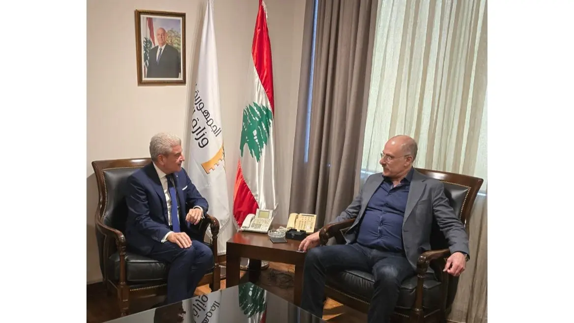 عبدالله أثار مع عيسى الخوري تفعيل المنطقة الصناعية في القريعة