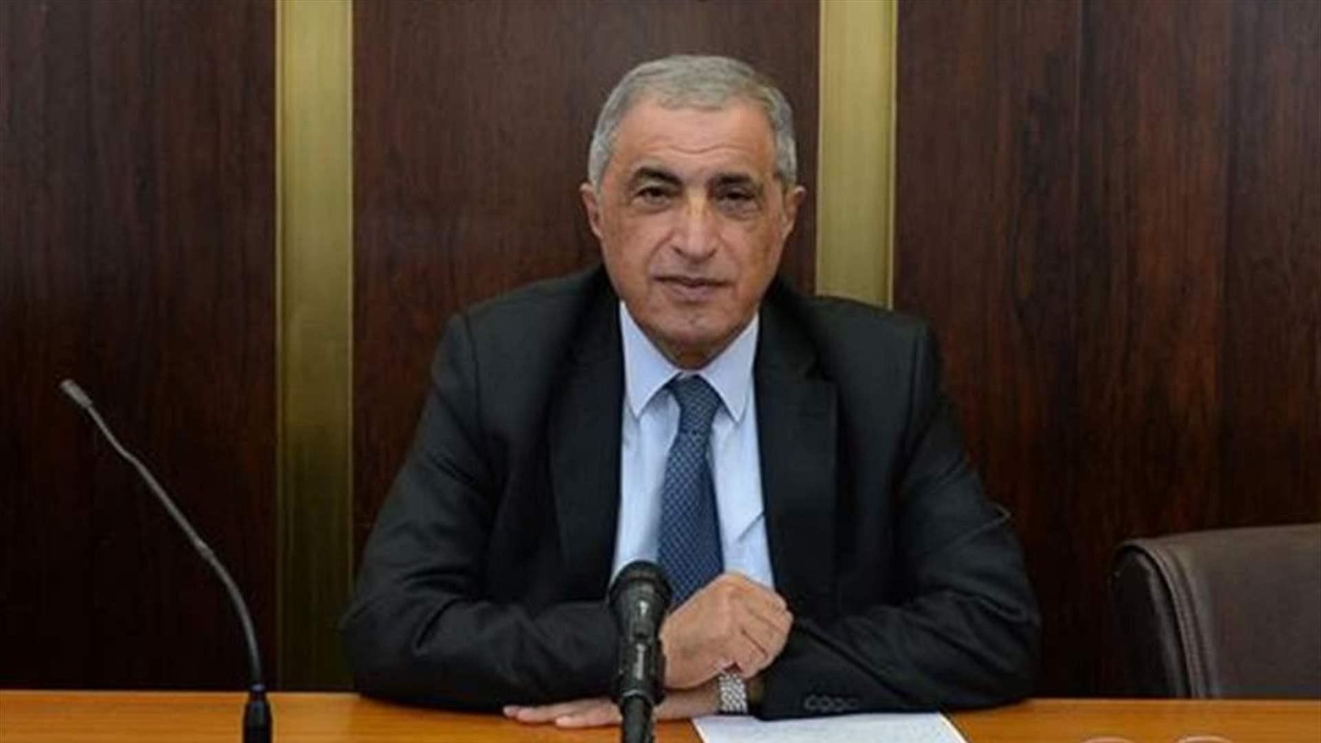 هاشم زار ناصر الدين وطالب بزيادة موازنة وزارة الصحة