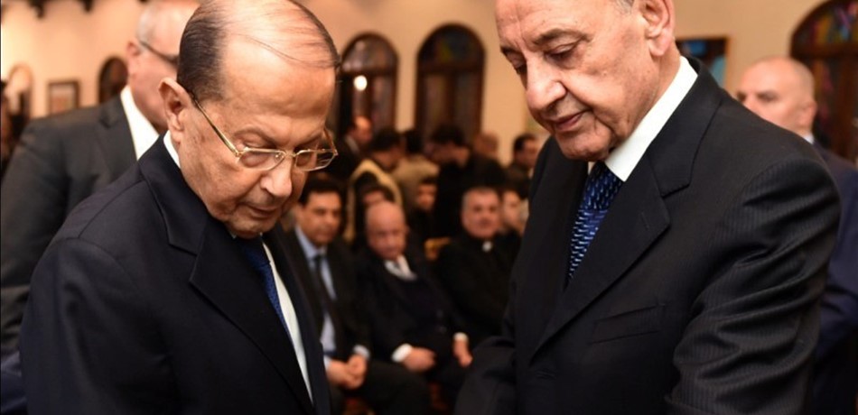 برّي يعايد عون: اتمنى لك الصحة وطول العمر<br/>