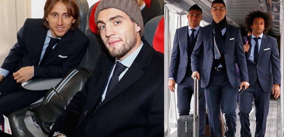 بالصور: ريال مدريد يصل باريس تحضيراً للمعركة المنتظرة