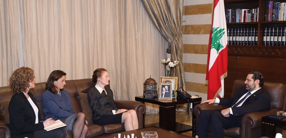 الحريري: تشجيع عودة اللاجئين إلى بلدهم أمر سابق لأوانه<br/>