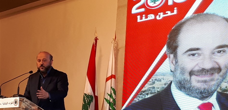 الرياشي: زحلة تخوض معركة كل لبنان