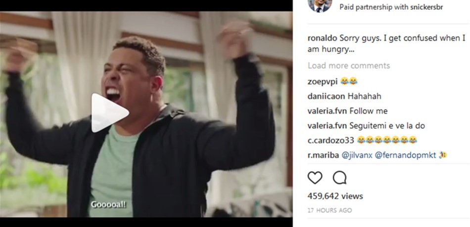 بالفيديو: رونالدو يشجع الأرجنتين أمام البرازيل لسبب غريب! 