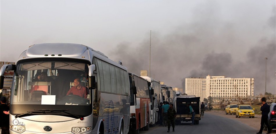 الطيران الحربي يرد على مصادر النيران الصادرة من دوما