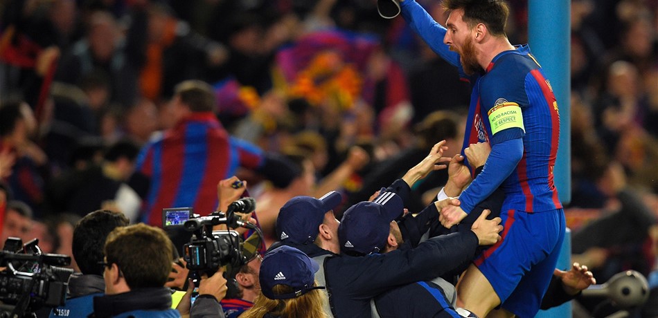زلازل في اسبانيا بسبب جماهير برشلونة!