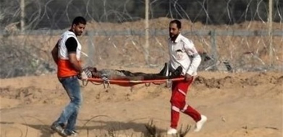 استشهاد 4 فلسطينيين في انفجار على حدود غزة 