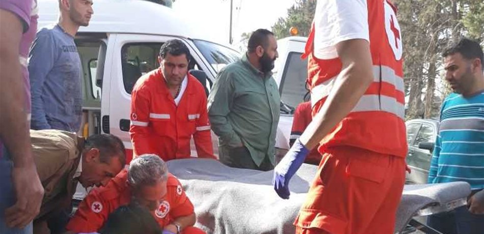 بالصور.. حادث سير مروع على طريق زحلة