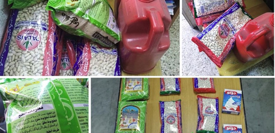 مواد غذائية فاسدة في محل بطرابلس